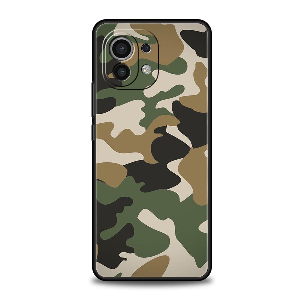 

Phone Case Cover for Xiaomi Poco F7 F6 F5 F4 F3 X7 X6 X5 X4 X3 NFC M4 C51 C55 GT Pro 5G Soft TPU Fundas Camouflage Camo Military Xiaomi Poco F5