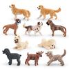 Golden Retriever Pvc Figure For Children Decorative Animal Miniature Gift