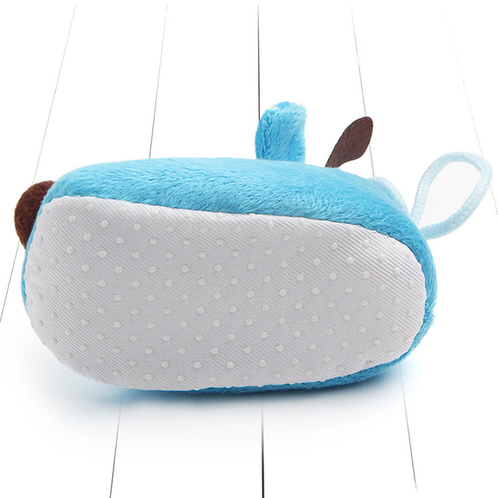 Newborn Infant Baby Boy Girl Christmas Crib Shoes Soft Sole Anti-slip 