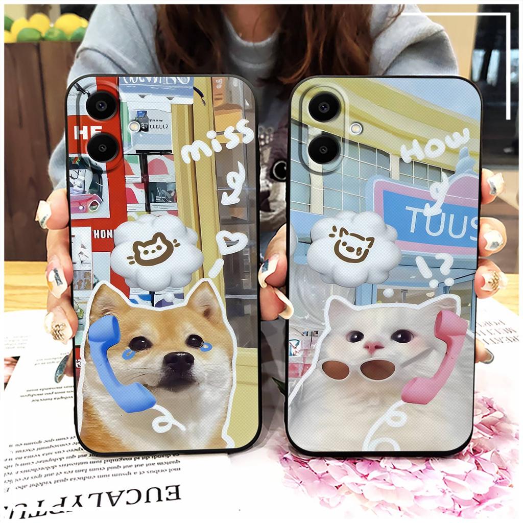 Anti-knock TPU Phone Case For Samsung Galaxy A07 Durable Fashion Design Silicone Phone Pouch Anti-dust Full Wrap Cute