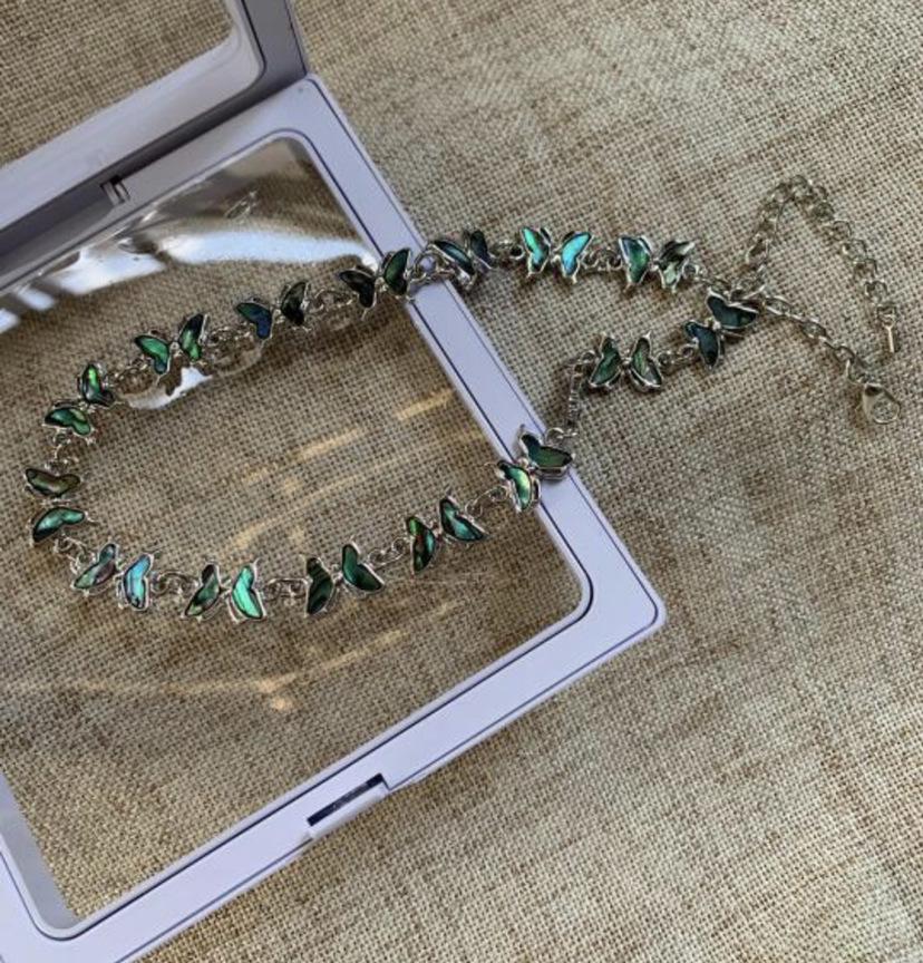 European & American Dual-Use Jewelry: Whale, Penguin, Butterfly, Abalone Shell Bracelet & Anklet