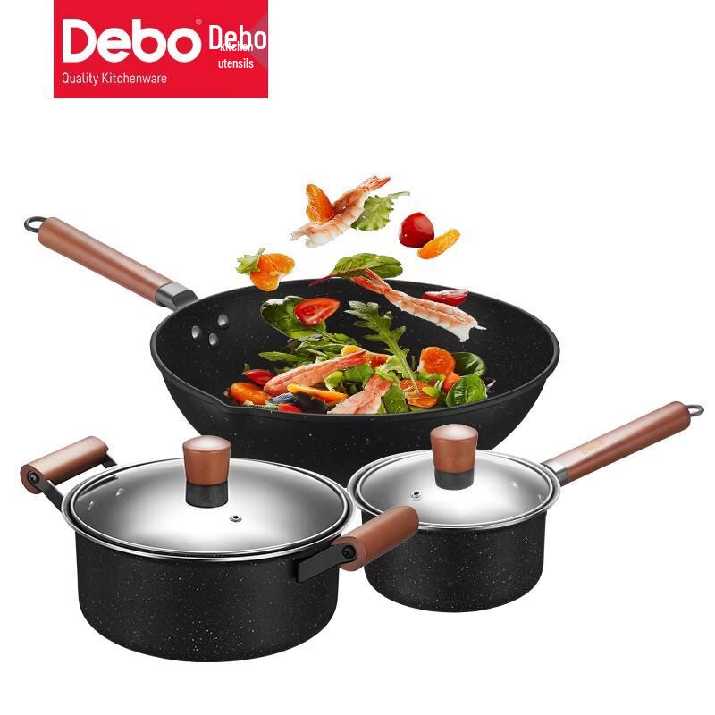 Debo DEP-725 Nicolas 3-Piece Cookware Set
