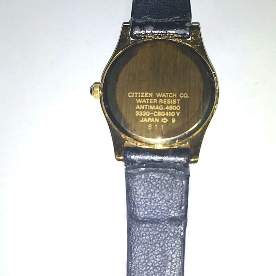 Used CITIZEN EXCEED Ladies Watch Quartz Gold y2k