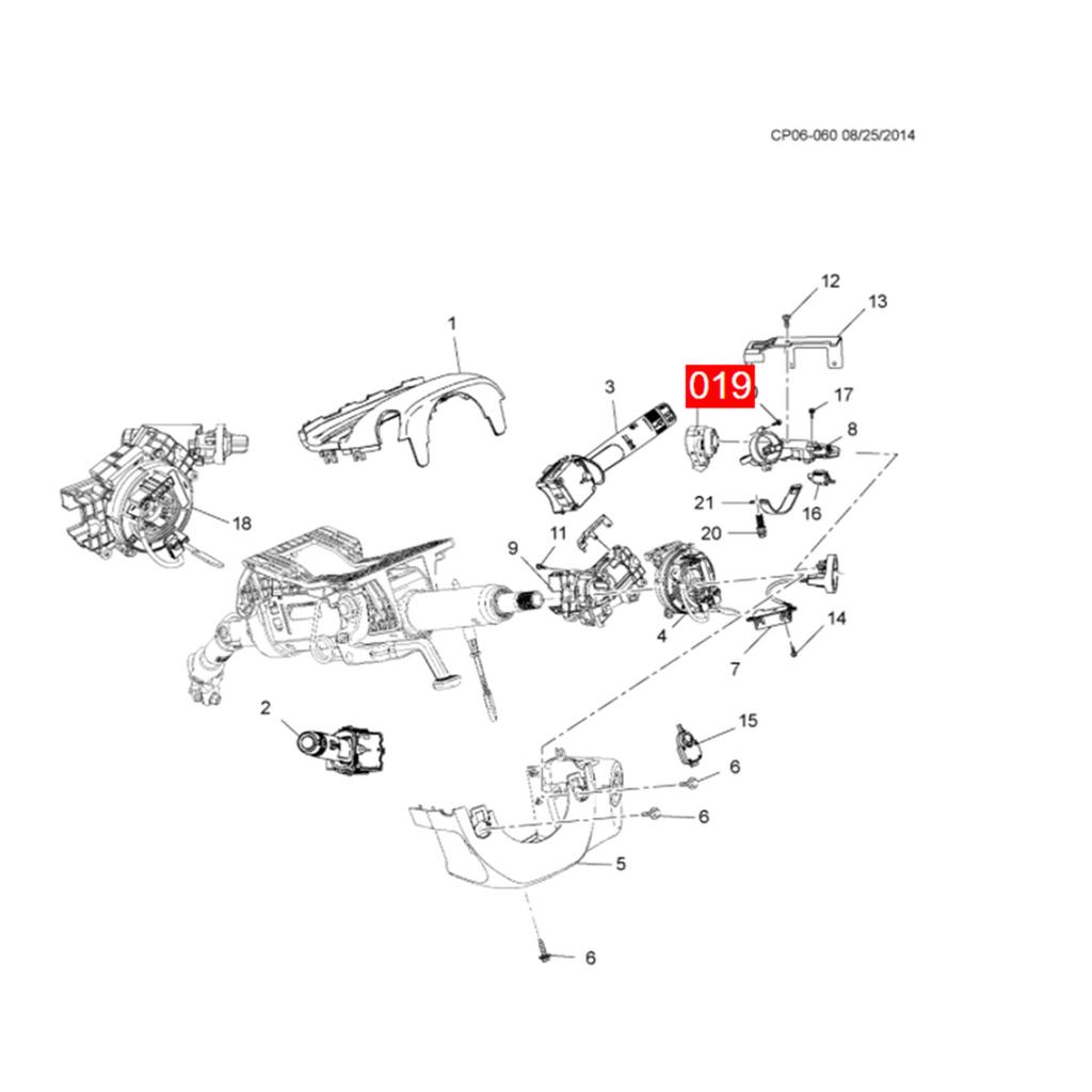 Engine Ignition Starter Switch for Buick Cascada 2016-