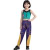 Nouveau costume de cosplay de chasseuse de sorcières pour filles vêtements imprimés assortis pour enfants
