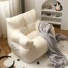 Wohnzimmer-Sofas für 1 Person Luxuriöser Entspannungssessel Erwachsene Kinder Faules Sofa Schlafzimmer Bequeme Sofas Moderne Balkonmöbel