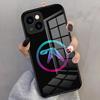Aphex Twin-es Logo Phone Case For IPhone 17 Pro Max 16 15 14 Pro Max 13 11 X Xs Xr 8 7Plus Glass Cover