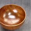 Wooden Soup Set of 5 minor Bowls, (with imperfections)