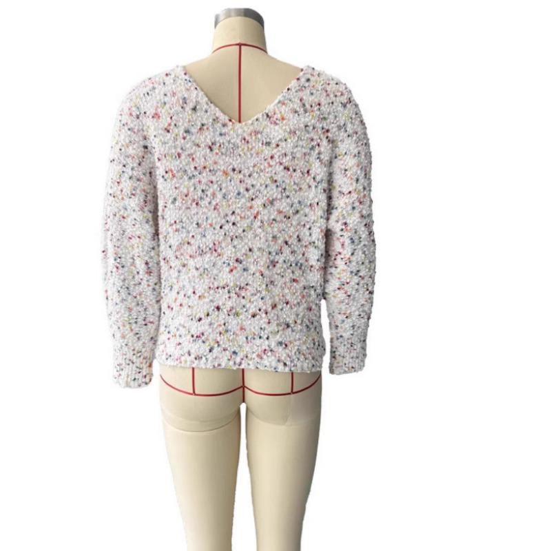 Women's Autumn and Winter New Sweet Loose Top Knitted Jumper