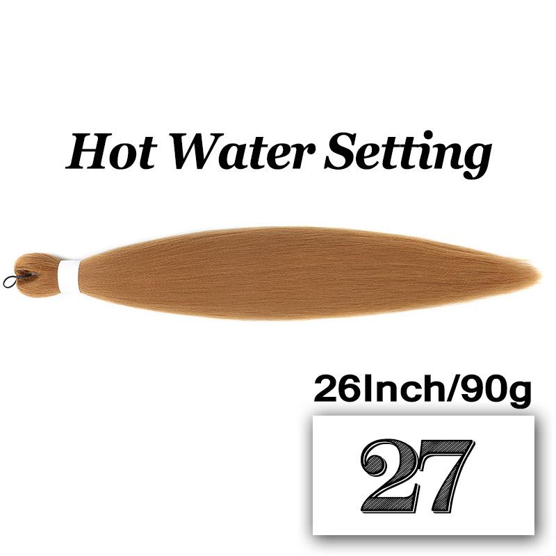 Braiding Hair Pre-stretched 26 Inch Hair Extensions for Afro Crochet Braids Synthetic Hair DIY Purple Pink Peach Red Jumbo Braid