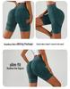 Frosted Seamless Yoga Pants: Women's Quick-Dry Butt-Lifting Sports Shorts & Three-Quarter Pilates Pants