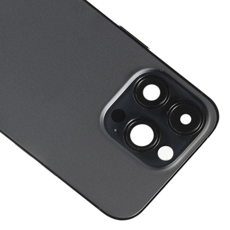 For iPhone 14 Pro Max Back Battery Housing Cover+Middle Plate Frame+Side Buttons Replacement (EU Version)