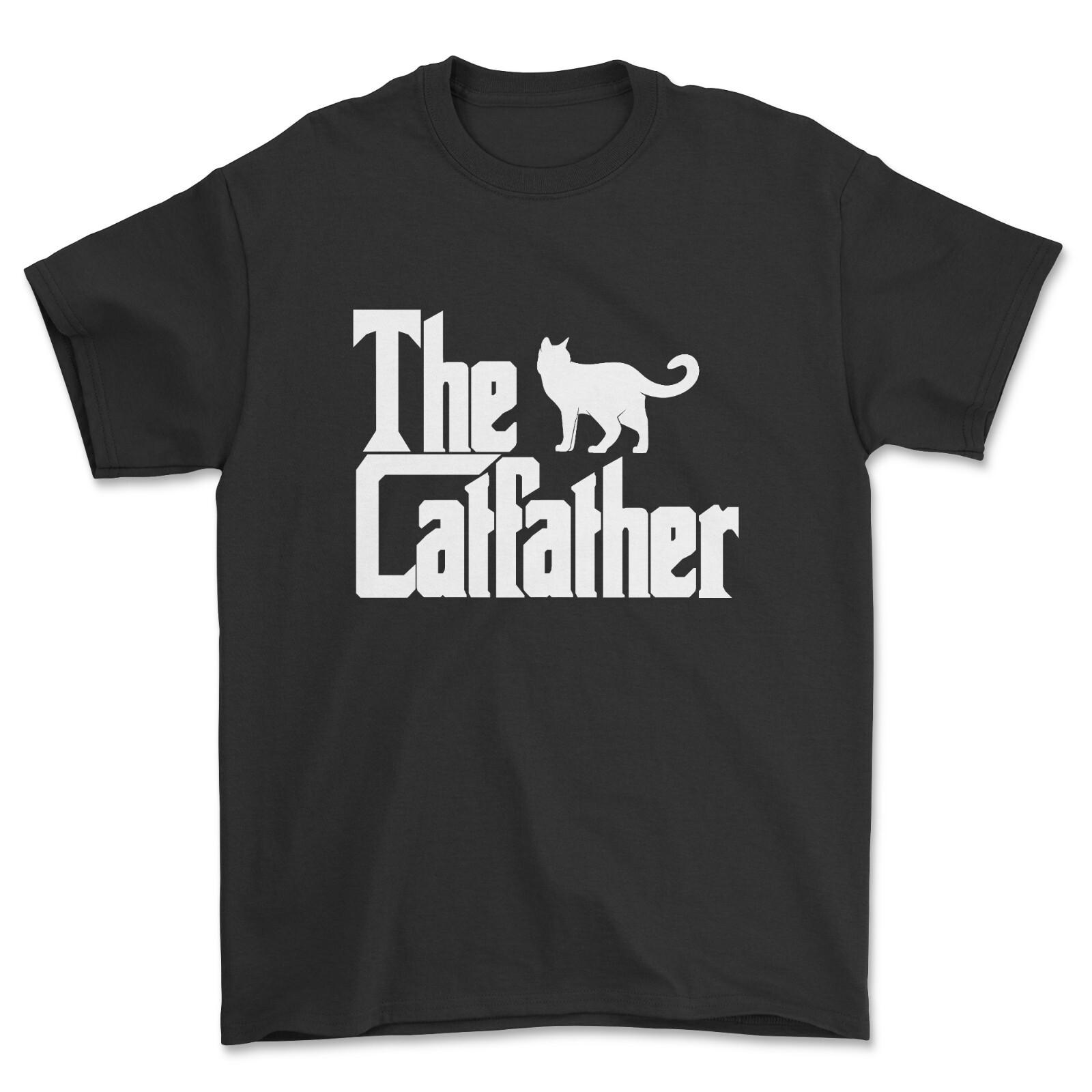 The Cat father T-shirt Alternative Godfather Movie Top tshirt S разноцветный