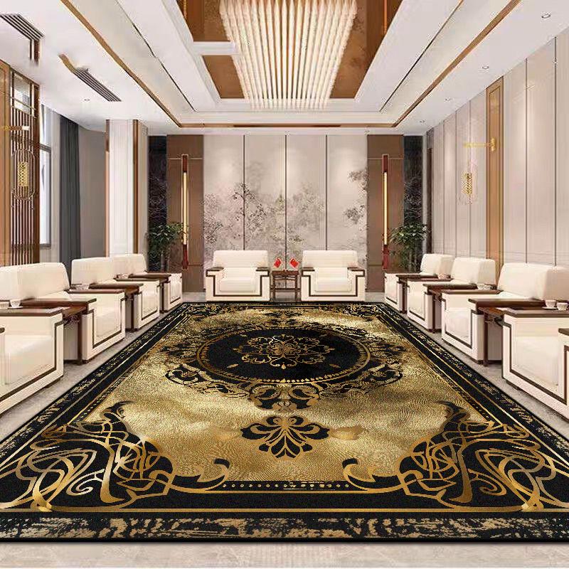 

Luxury Marble Style Large Living Room Rug Non-slip Easy Clean Lounge Cloakroom Decor Carpet Coffee Tables Mat Machine Washable 60x90cm