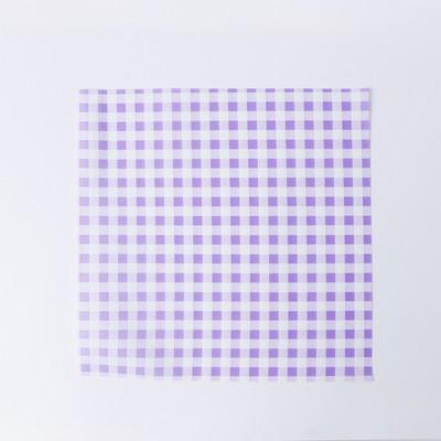 Colorful Gingham Food Wrapping Paper Waterproof and Greaseproof Wax Paper Sheets for Baking Sandwich Snacks Bread and Party Use