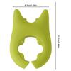 Multifunctional Spatula Holder Anti Scalding and Overflow Silicone Spoon Holder Clip Creative Integrated Devil Cooking Pot Clip