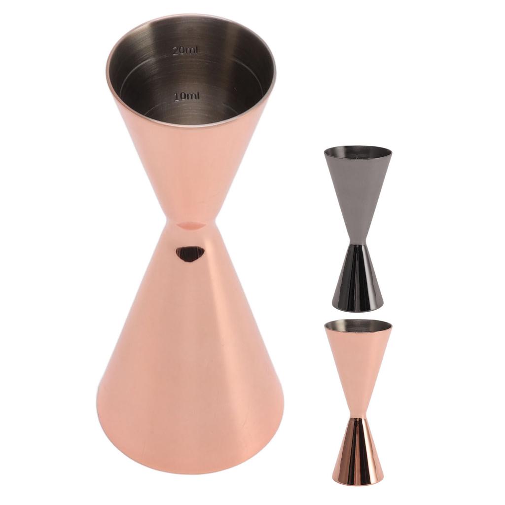 Koktejlový dvojitý odměrný kalíšek Nerezový inovativní odměrný kalíšek na víno Barmanský odměrný kalíšek 1/2oz Koktejlový odměrný kalíšek