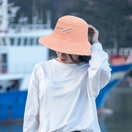 Fishermen Hat with Neck Protection Furry Trim Wide Brim Lightweight Sun Hat