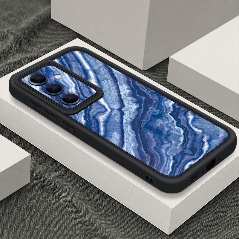 Colorful Marble Case For Samsung A18 A57 A37 A27 A17 A56 A36 A26 A16 A55 A54 5G S21 S22 S23 S24 S25 FE S26 Ultra Shockproof Bumper Cover