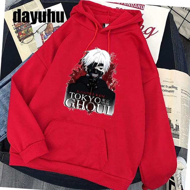Felpa Con Cappuccio Tokyo Ghoul Ken Kaneki: Stile Manga Giapponese Uomo E Donna