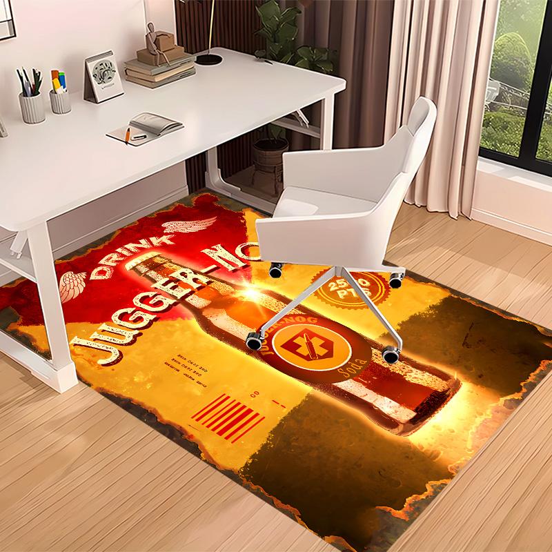 Call of Duty COD Perk A Cola Printed Absorbent Washable Carpet, Non-Slip Bathroom Mats, Kitchen Rugs, Yoga Mat,Living Room Entrance, Camping Picnic Ru