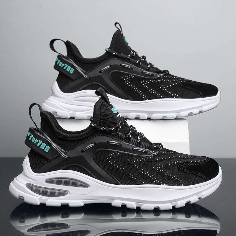 Summer Breathable Coconut Men's Shoes 2025 New Versatile Running Mesh Shoes Men's Casual Trendy Shoes