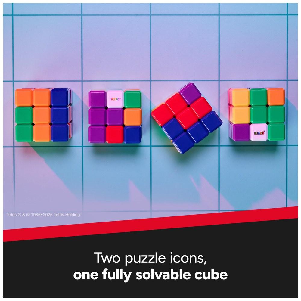 Rubik's Tetris Edition 3x3 Shape-Shifting Puzzle Brain Teaser