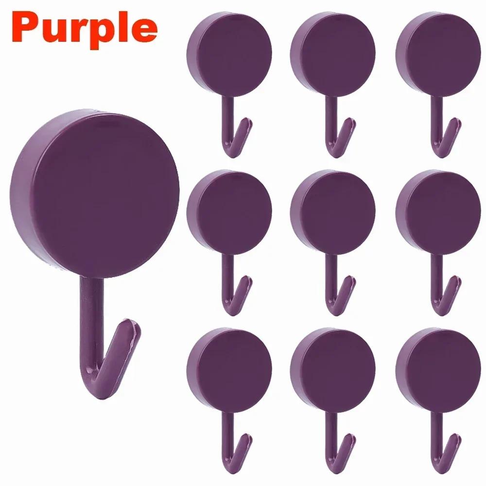 10 Piece Set Kitchen Gadgets Hat Hook Home and Decoration Keys Hanger Bathroom Organizer Storage Household Use Hooks Kitchenware