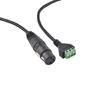 High Conductivity Copper XLR Adapter for Interference Free Signal Extension in Audios Systems