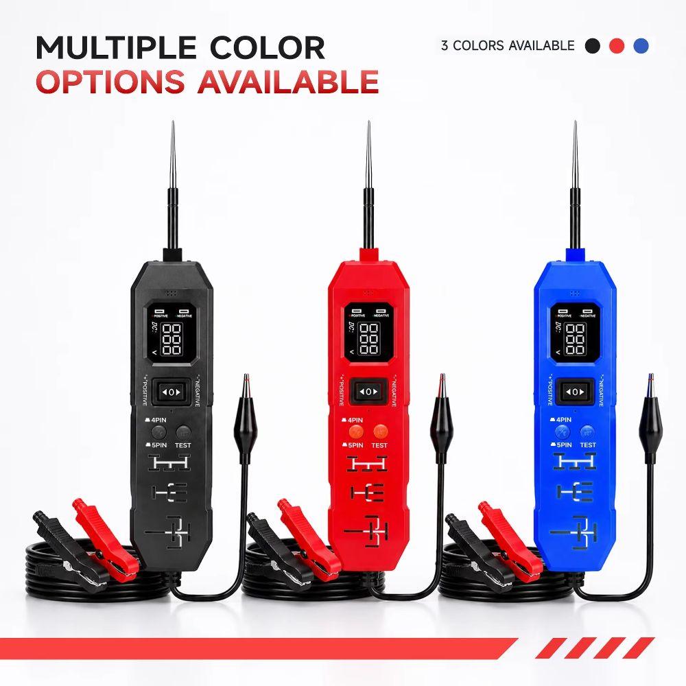 LED Digital Display Circuit Tester 3.5-36V Power Probe Portable Auto Test Pen Automotive Repair