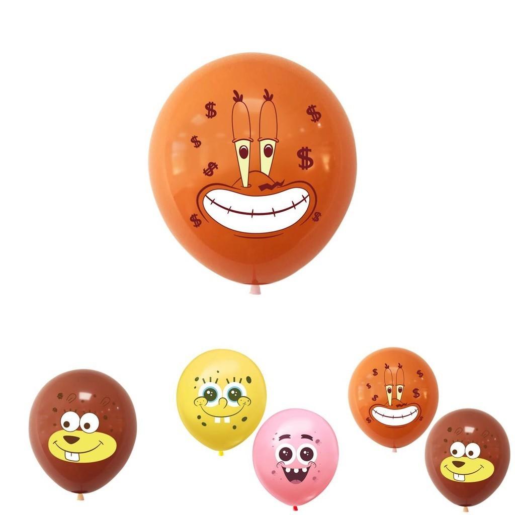 Adorable Spongebob Latex Balloons For Kids Birthday Party And Baby Shower Decorations