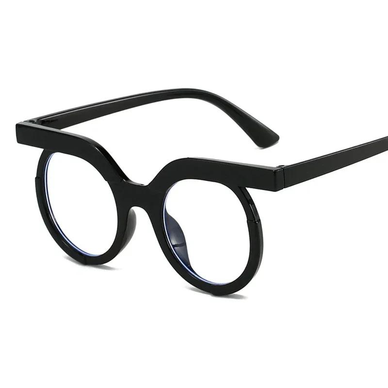 Trendy Round Glasses Women Men Transparent Eyewear Brand Designer Classic Clear Eyeglasses Fashion Optical Frame Oculos