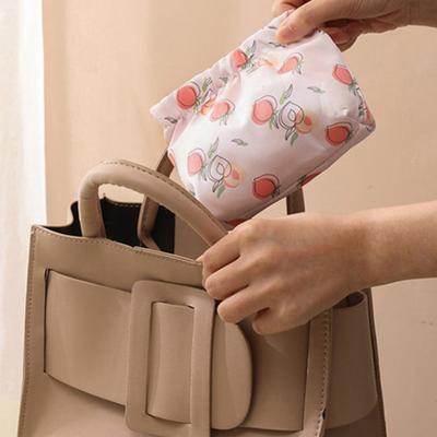 Cute Women Sanitary Napkin Storage Bag Waterproof Printing Automatic Closing Cosmetics Lipstick Bag Coin Purse Bag Gift
