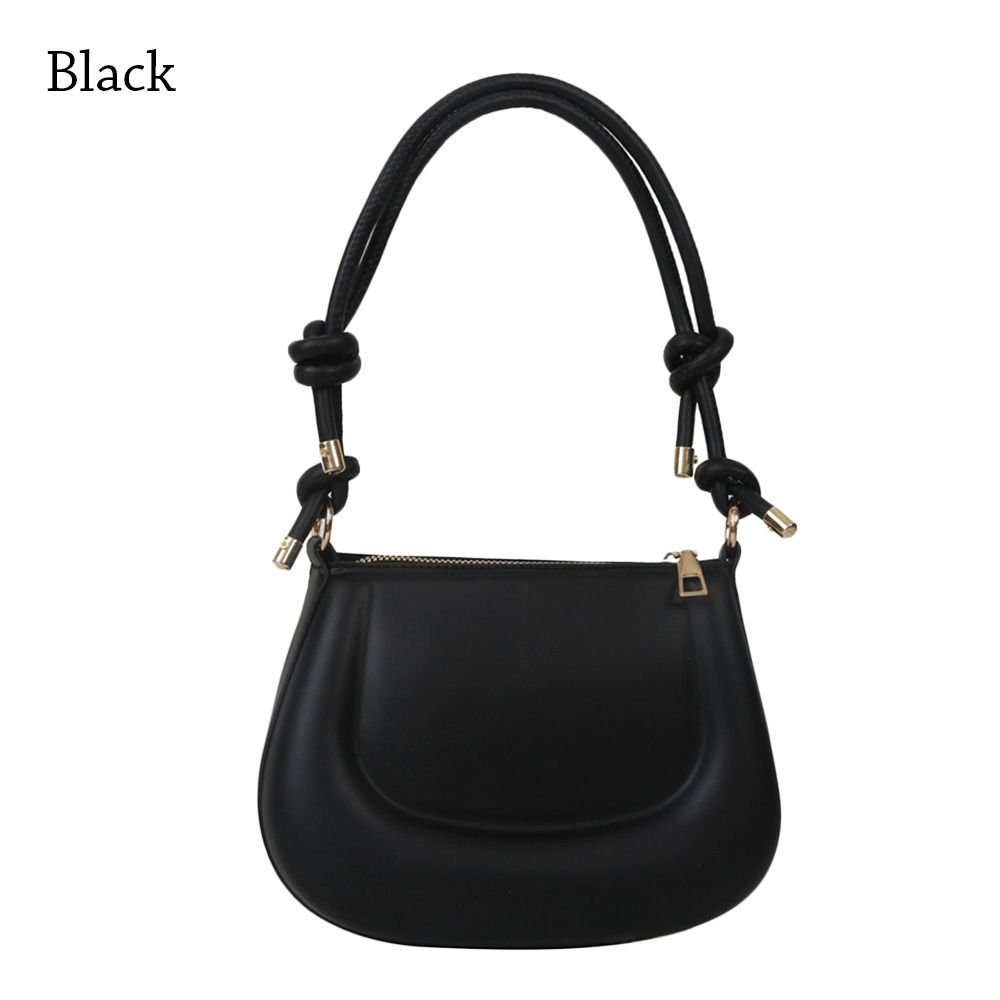 Women Simple Solid Color Crossbody Bags Underarm Bag Shoulder Bag Messenger Bag