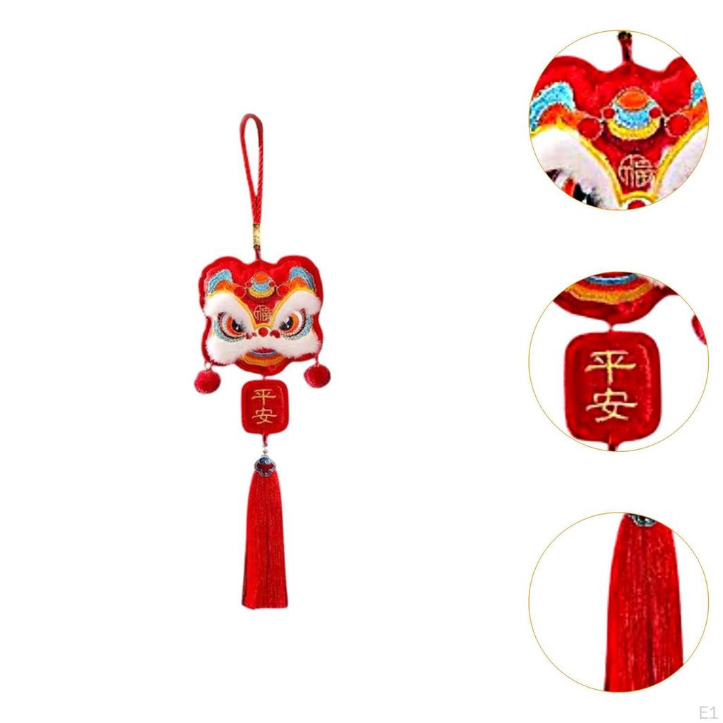 Stickerei Anhänger Chinesisches Jahr Dekoration Geschenke Partyzubehör Hängender Anhänger der Schlange