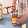 Can Opener Multi Functional Four In One Beverage Bottle Opener Cap Twister Four Position Can Opener Anti Slip Cap Twister