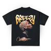 Hip Pop Chris Brown Breezy Bowl XX Concert Tour Cotton TShirt Vintage Short Sleeve Round Neck Print Casual Style for Women Men
