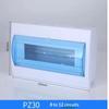 2-16 Ways Electric Box Cover Outdoor Waterproof Loop Distribution Box For Circuit Breaker Panel Case