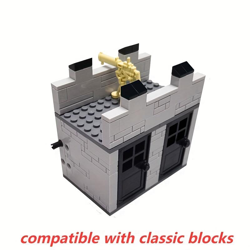 MOC Militär-Bausteine, WW2-Technikwände, Waffenbausteine, Konstruktionsspielzeug für Jungen ab 3-6 Jahren, Geburtstagsgeschenk