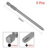 5pcs 100mm 150mm Hex Shank Cross Head Screwdriver Bits Electric Driver Hand Tool PH1 PH2 Magnetic Phillips Screwdriver Drill Bit