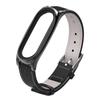 Leather Strap for Xiaomi Mi Band 3/4 - Black