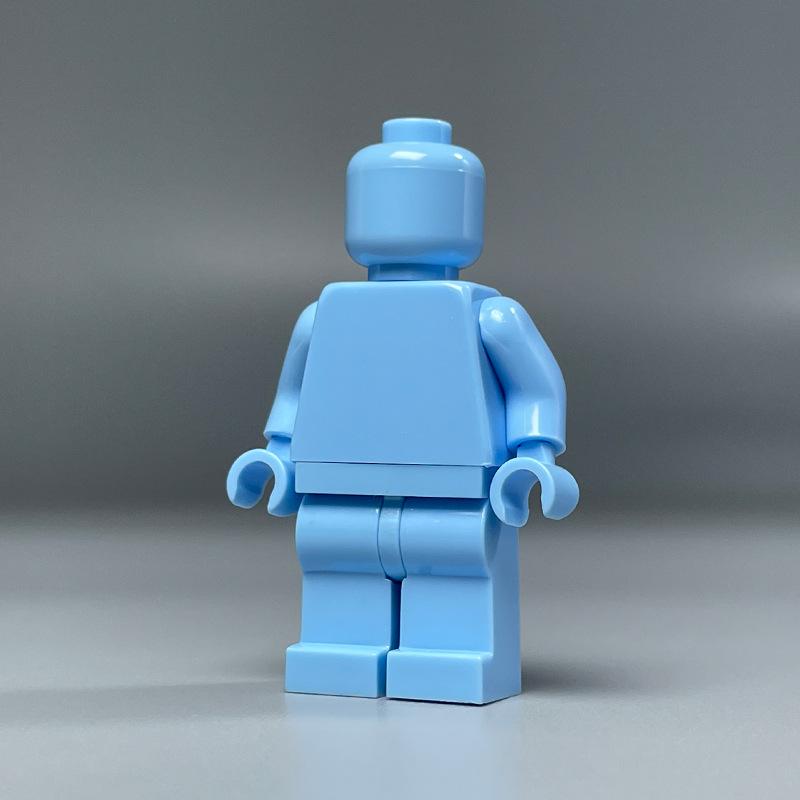 DIY Transparent Minifigure Building Blocks - Plain & Multi-color Paintable
