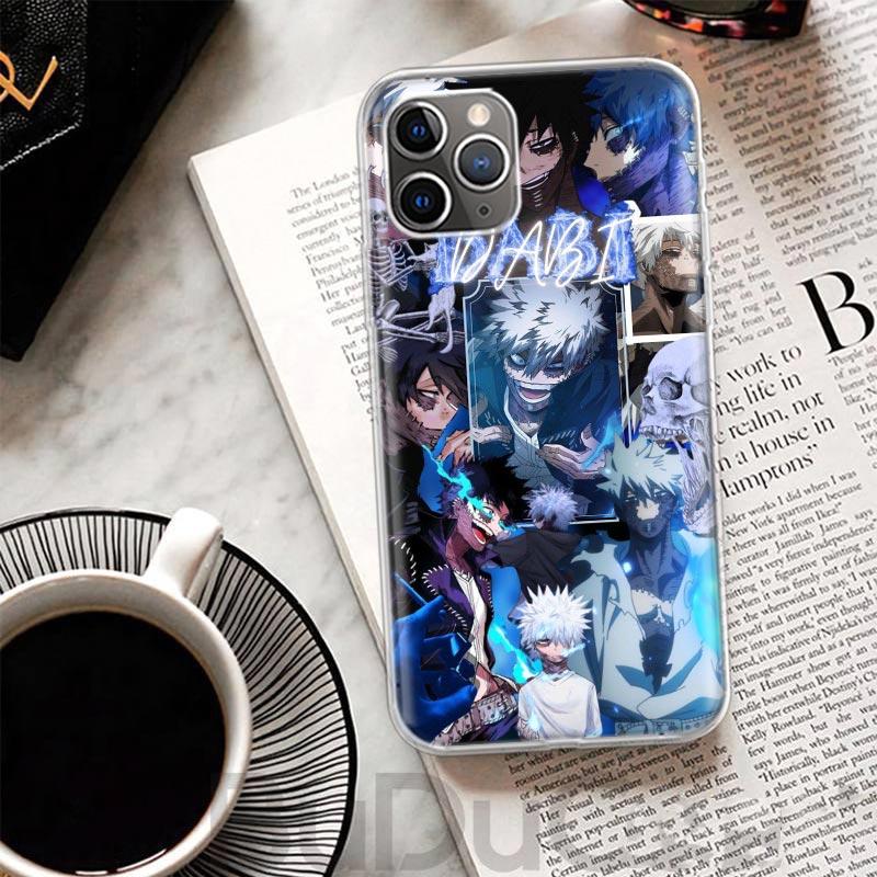 Dabi MHA My Hero A-Academy Cover For iPhone 16 15 Pro Max 14 Plus 13 12 Mini 11 Apple Phone Case X XS XR 7 8 + Art Print Shell