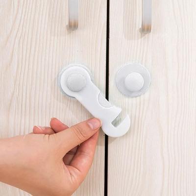 1PC Child Safety Cabinet Lock Baby Proof Security Protector Drawer Door Cabinet Lock Plastic Protection Kid Safety Door Lock