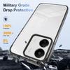 For Xiaomi Redmi 13C 4G/5G Clear Phone Case TPU PC Anti-Slip Drop-Proof Back Cover