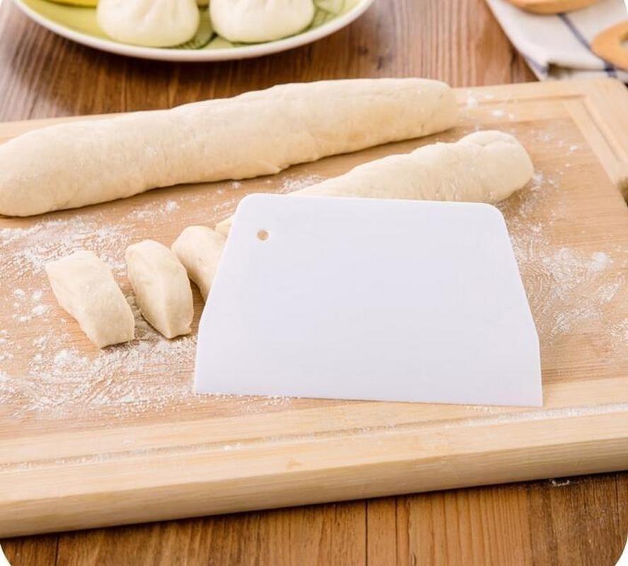 2KS/SADA Multifunkční kráječ těsta DIY pekařská škrabka Nůž na máslo Škrabka na dorty Na dorty Vánoce