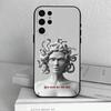 Medusa Greek Mythology Look At Me  Phone Case For Samsung S25,S24,S21,S22,S23,S30,Ultra,S20,Plus,Others Soft Black Case