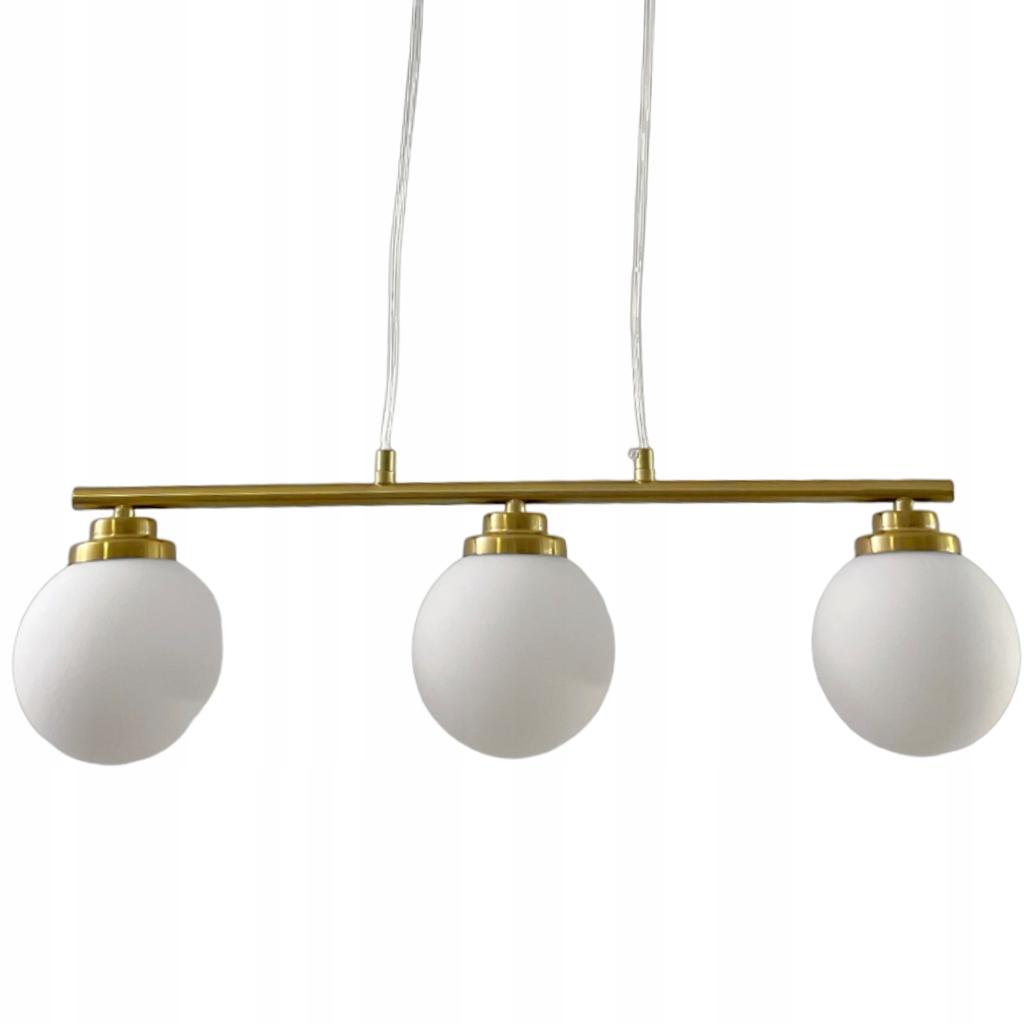 Pendant Lamp Ceiling Chandelier Balls Gold Modern Led Milky