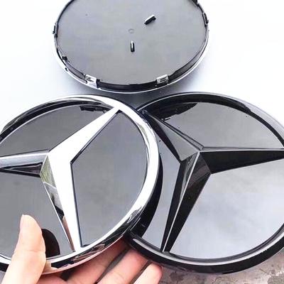 Bilens Främre Logotyp Emblemet Grillmärke för Mercedes Benz W156 W204 W205 W210 W211 W212 W213 C E-klass GLA GLK ML GLC GLE Tillbehör