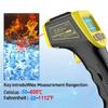 Non-Contact Pyrometer 600℃ /1112℉ IR High Temperature Gun with LCD Display GM320